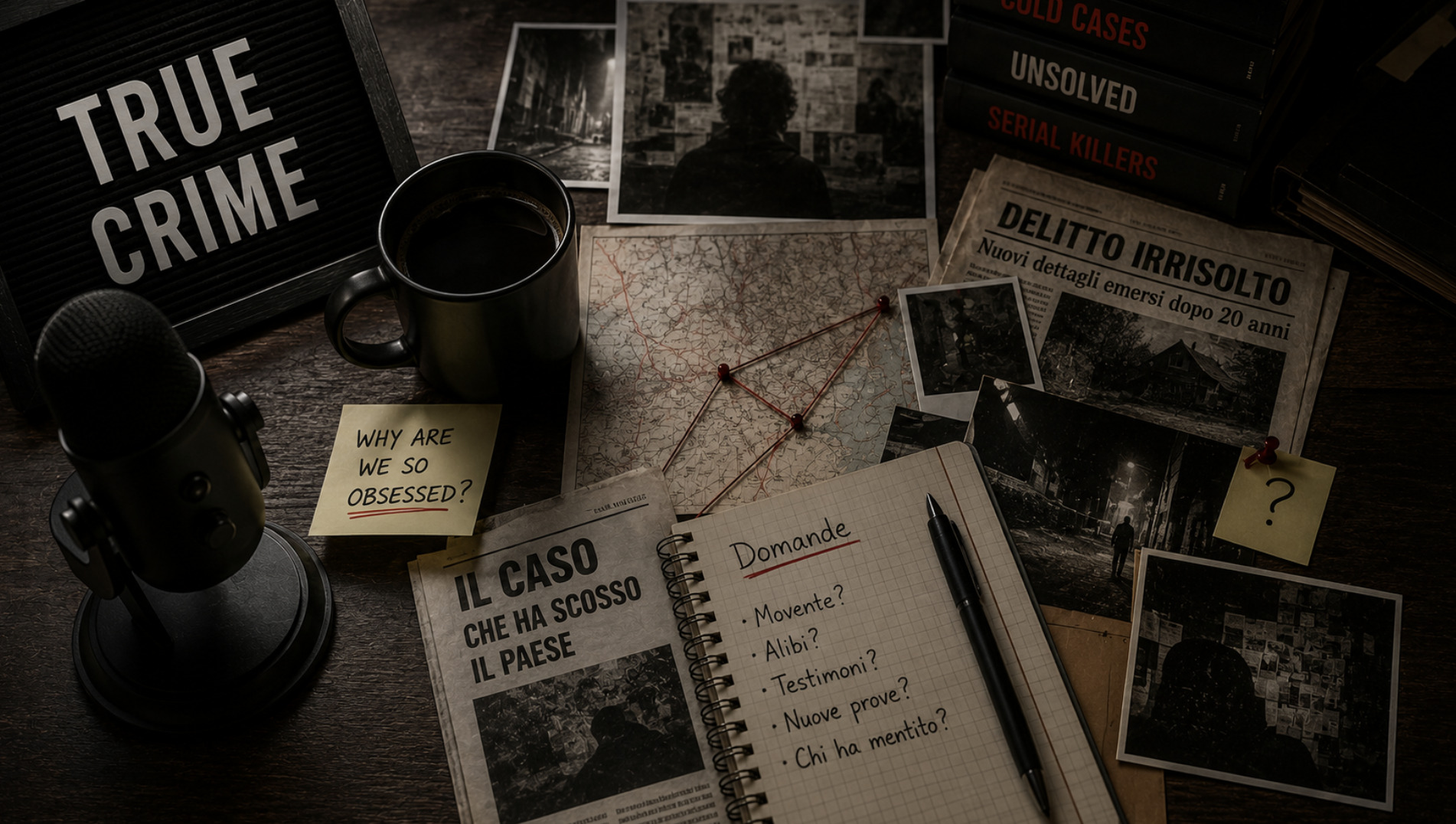 L'Ascesa del True Crime e Perché Continua ad Affascinarci