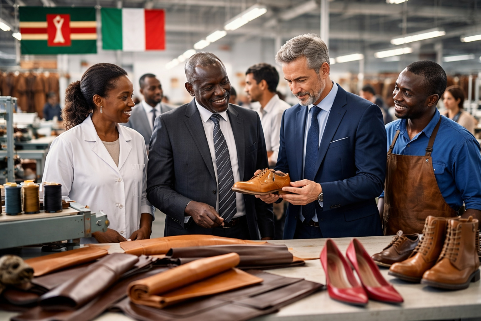 Italia e Kenya rilanciano la filiera della pelle e delle calzature con tecnologia e finanza